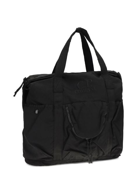 borsa twill shoulder uomo nera C.P. COMPANY | 19CMAC135A-110305G999